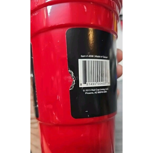 RED CUP LIVING Reusable 32 oz. PARTY Cup #4036 Set of 2 Doublewall READ!! - Picture 10 of 10